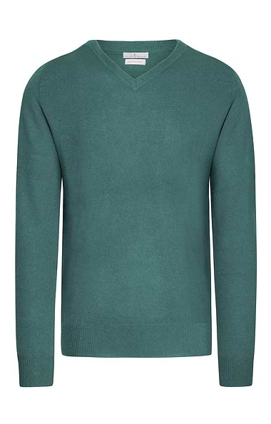 Men's Cashmere V Neck