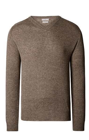 Men's Cashmere V Neck