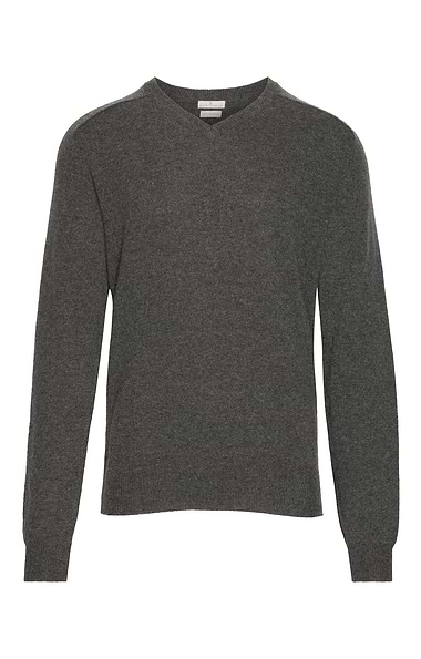 Men's Cashmere V Neck