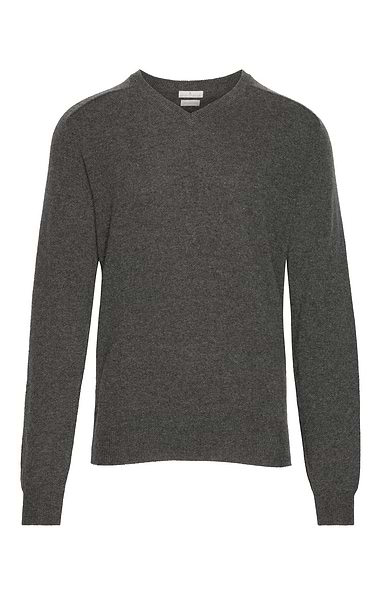 Men's Cashmere V Neck