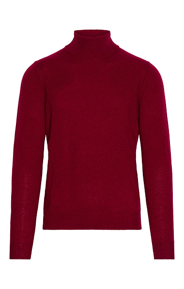Men's Cashmere Roll Sweater
