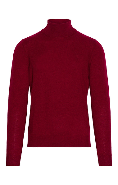 Men's Cashmere Roll Sweater