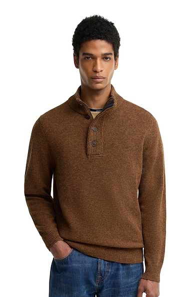 Men's Barbour Essential Patch Half Zip Jumper