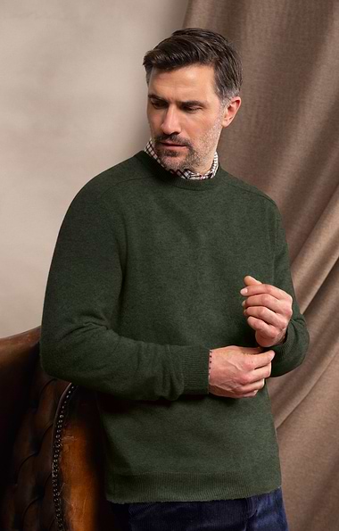 Men's Cashmere Crew Neck