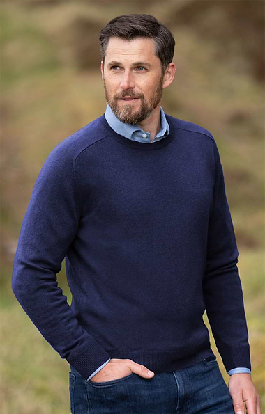Men's Cashmere Crew Neck