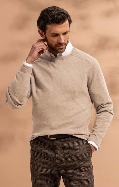 Men's Cashmere Crew Neck