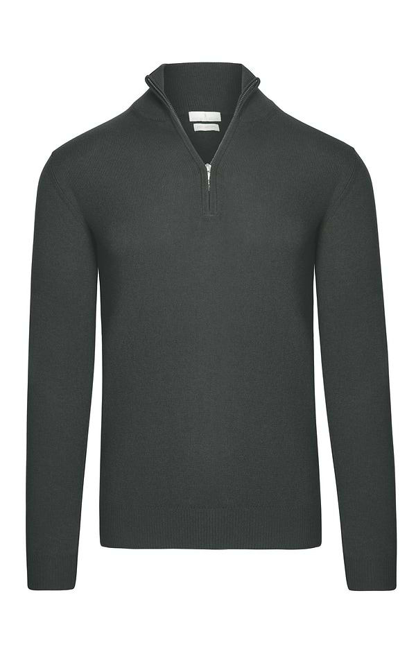 Men's Cashmere T-Zip