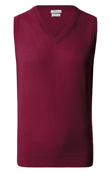 Men's V Neck Cashmere Slipover