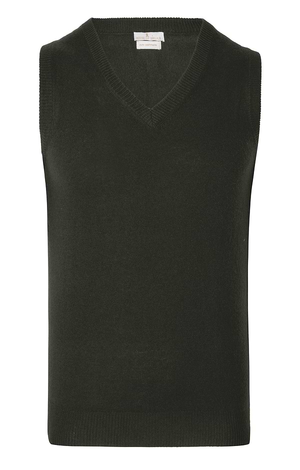 Men's V Neck Cashmere Slipover