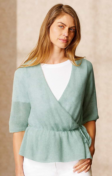 Ladies Gauzy Cashmere Ballet Wrap