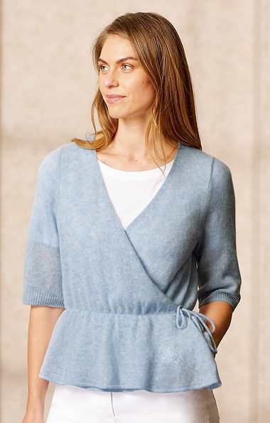 Ladies Gauzy Cashmere Ballet Wrap