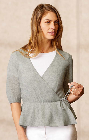 Ladies Gauzy Cashmere Ballet Wrap