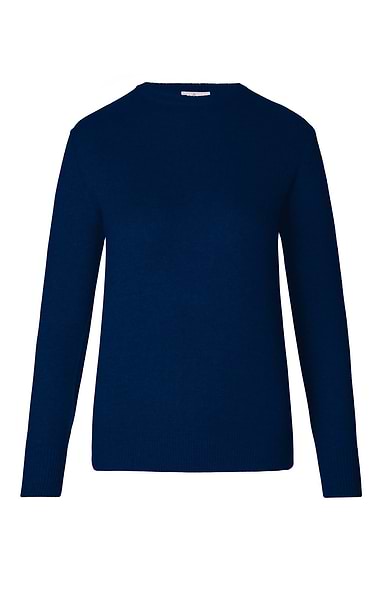 Ladies 3-Ply Cashmere Crew