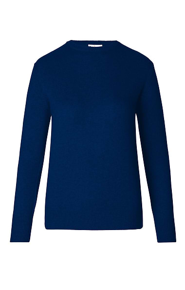Ladies 3-Ply Cashmere Crew