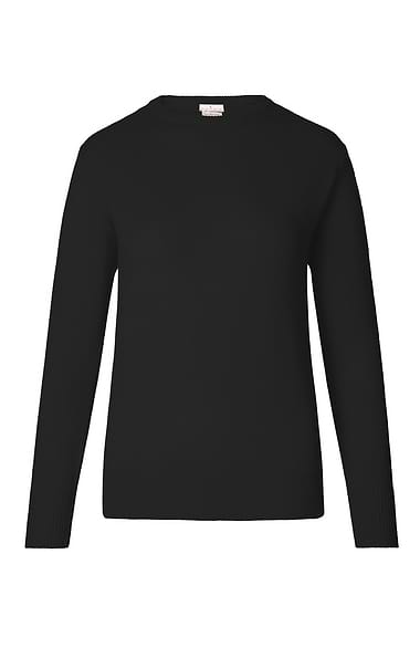 Ladies 3-Ply Cashmere Crew