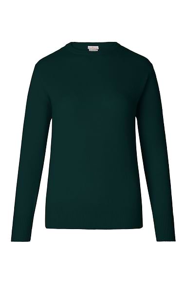 Ladies 3-Ply Cashmere Crew