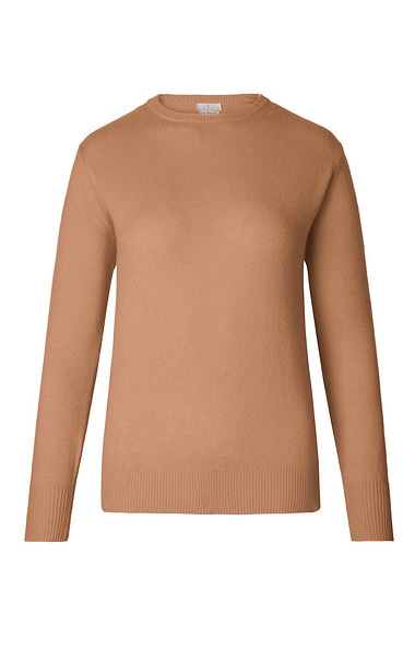 Ladies 3-Ply Cashmere Crew