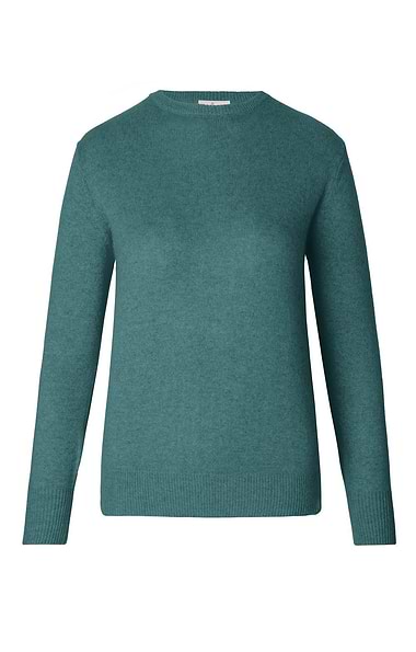 Ladies 3-Ply Cashmere Crew