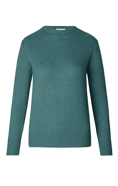 Ladies 3-Ply Cashmere Crew