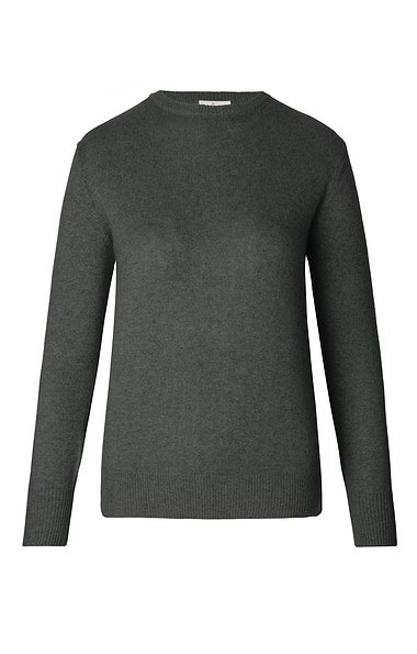 Ladies 3-Ply Cashmere Crew