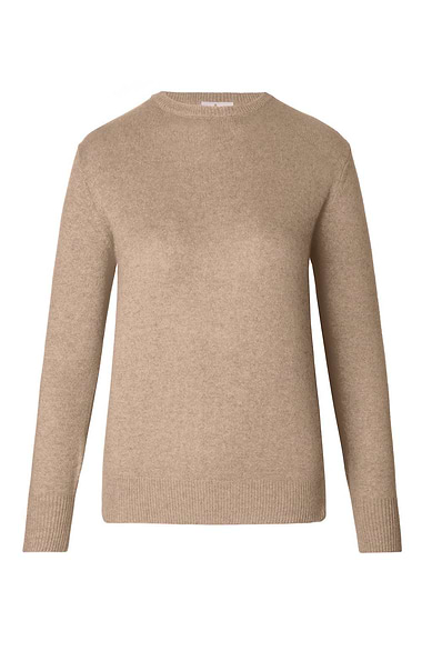 Ladies 3-Ply Cashmere Crew