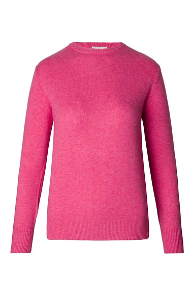 Ladies 3-Ply Cashmere Crew