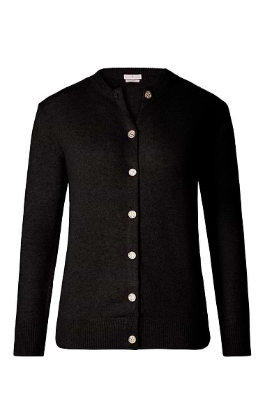 Ladies 3-Ply Cashmere Cardigan