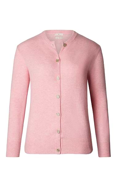 Ladies 3-Ply Cashmere Cardigan