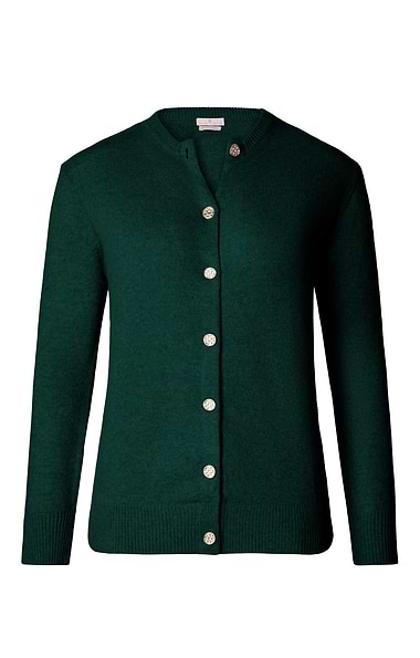 Ladies 3-Ply Cashmere Cardigan