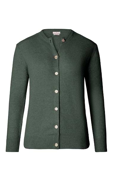 Ladies 3-Ply Cashmere Cardigan