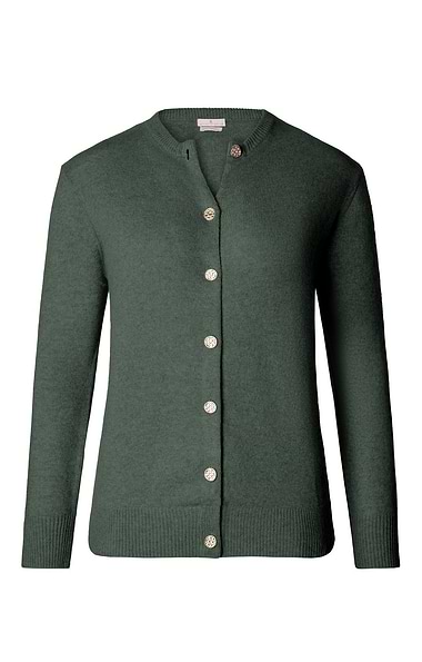 Ladies 3-Ply Cashmere Cardigan