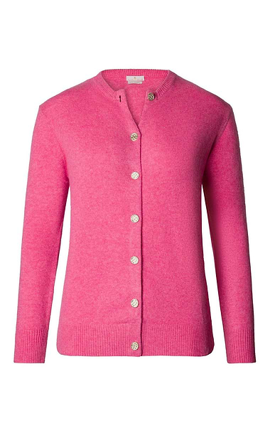 Ladies 3-Ply Cashmere Cardigan