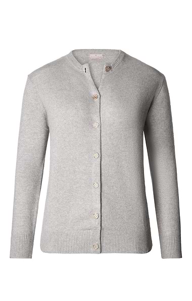 Ladies 3-Ply Cashmere Cardigan