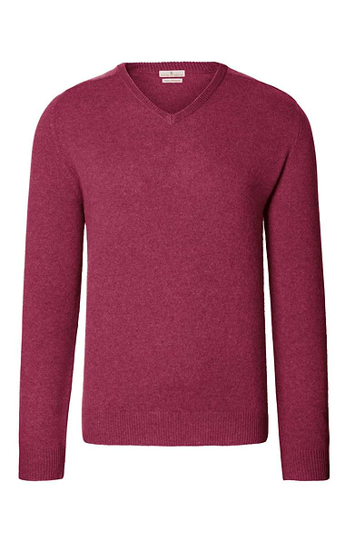 Men's 3 Ply Cashmere V Neck