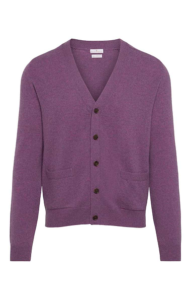 Men's 3 Ply Cashmere Cardigan