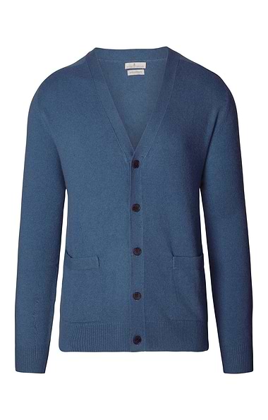 Men's 3 Ply Cashmere Cardigan