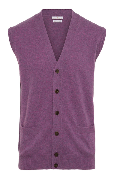 Men's 3 Ply Cashmere Waistcoat