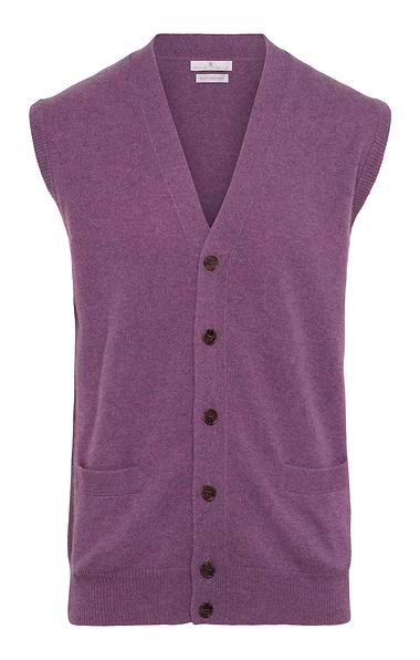 Men's 3 Ply Cashmere Waistcoat