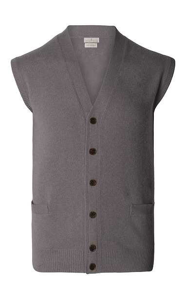 Men's 3 Ply Cashmere Waistcoat