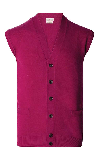 Men's 3 Ply Cashmere Waistcoat