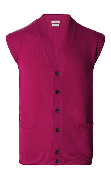 Men's 3 Ply Cashmere Waistcoat