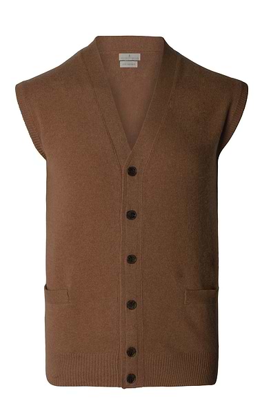 Men's 3 Ply Cashmere Waistcoat
