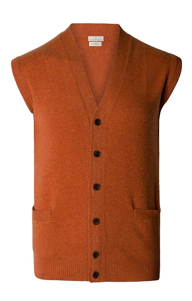 Men's 3 Ply Cashmere Waistcoat