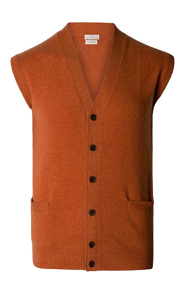 Men's 3 Ply Cashmere Waistcoat