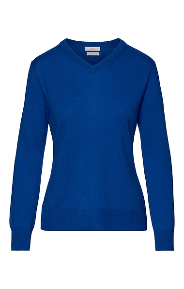 Ladies Merino V Neck