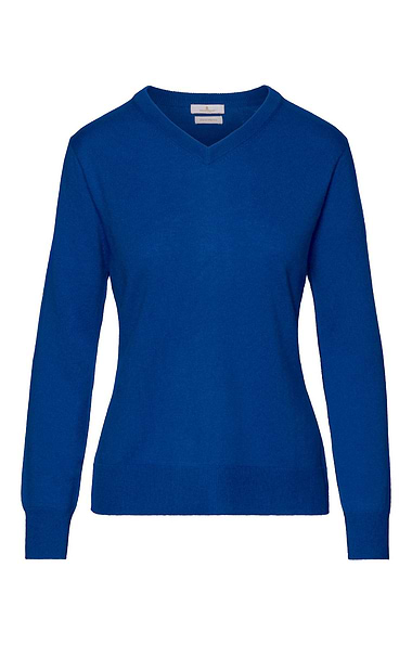 Ladies Merino V Neck
