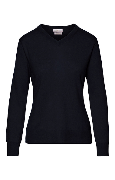 Ladies Merino V Neck