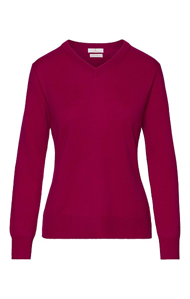 Ladies Merino V Neck