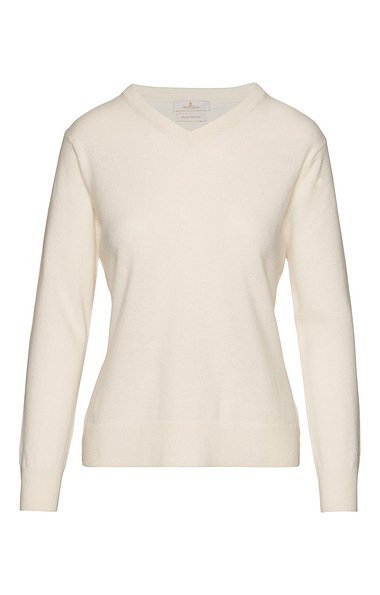 Ladies Merino V Neck