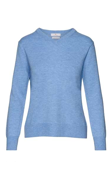 Ladies Merino V Neck
